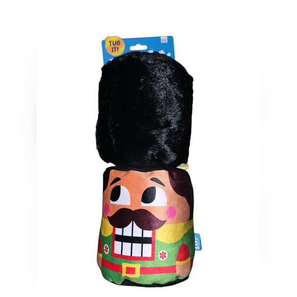 Barkbox Other - Barkbox Black Nutcracker Plush Pull Dog Toy, NWT.